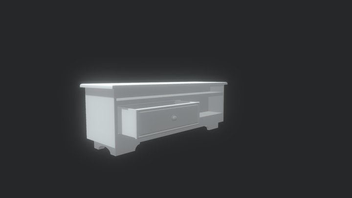 TV cabinet 3D Model