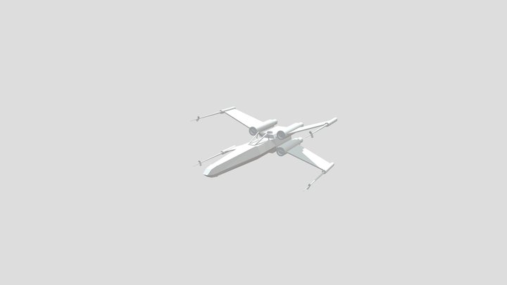 X-Wing 3D Model