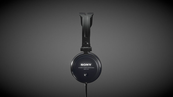 Headphones Sony 3D Model