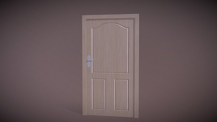 wooden door 3D Model