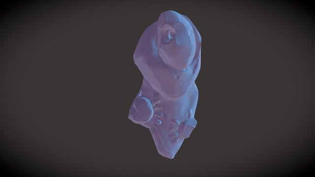 Abstract Idol 3D Model