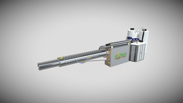 Nano Disinfector Hot Fogger Model M75 3D Model