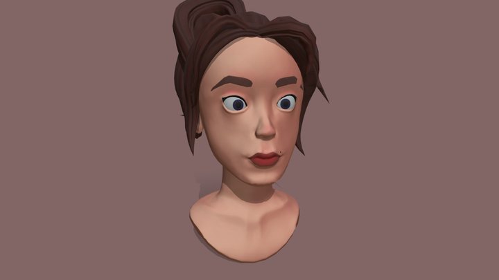 Cartoon_Character_Bust by Lara-Isabell – Modelo 3D gratuito STL