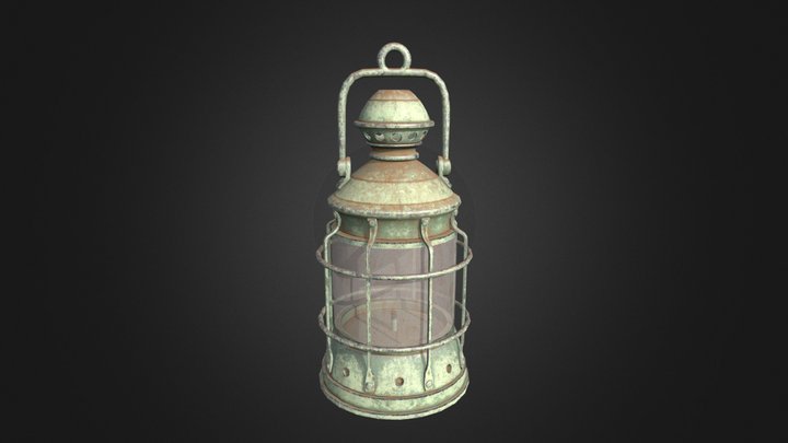 Hurricane-lamp 3D Model