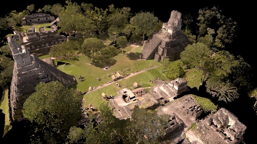Tikal Guatemala Point cloud