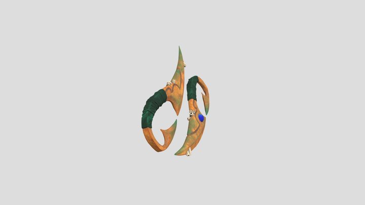 Dagger Fish – Kostenloses 3D-Modell STL