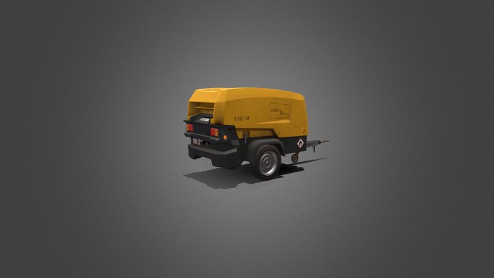 MobileCompressor 02 3D Model