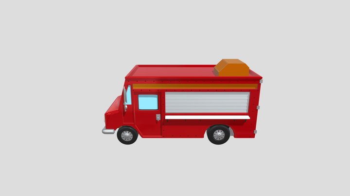 FOOD TRUCK 3D Model