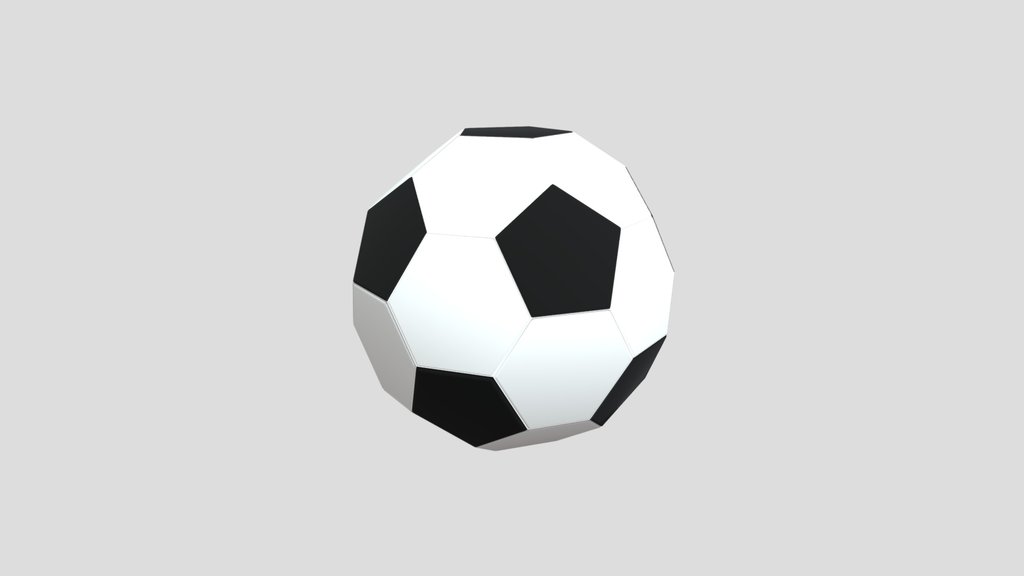 Low Poly Football