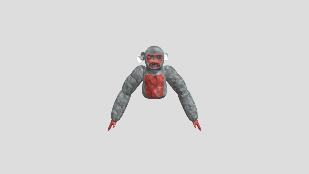 Scary Baboon All Monsters / GTAG Fangame Asset
