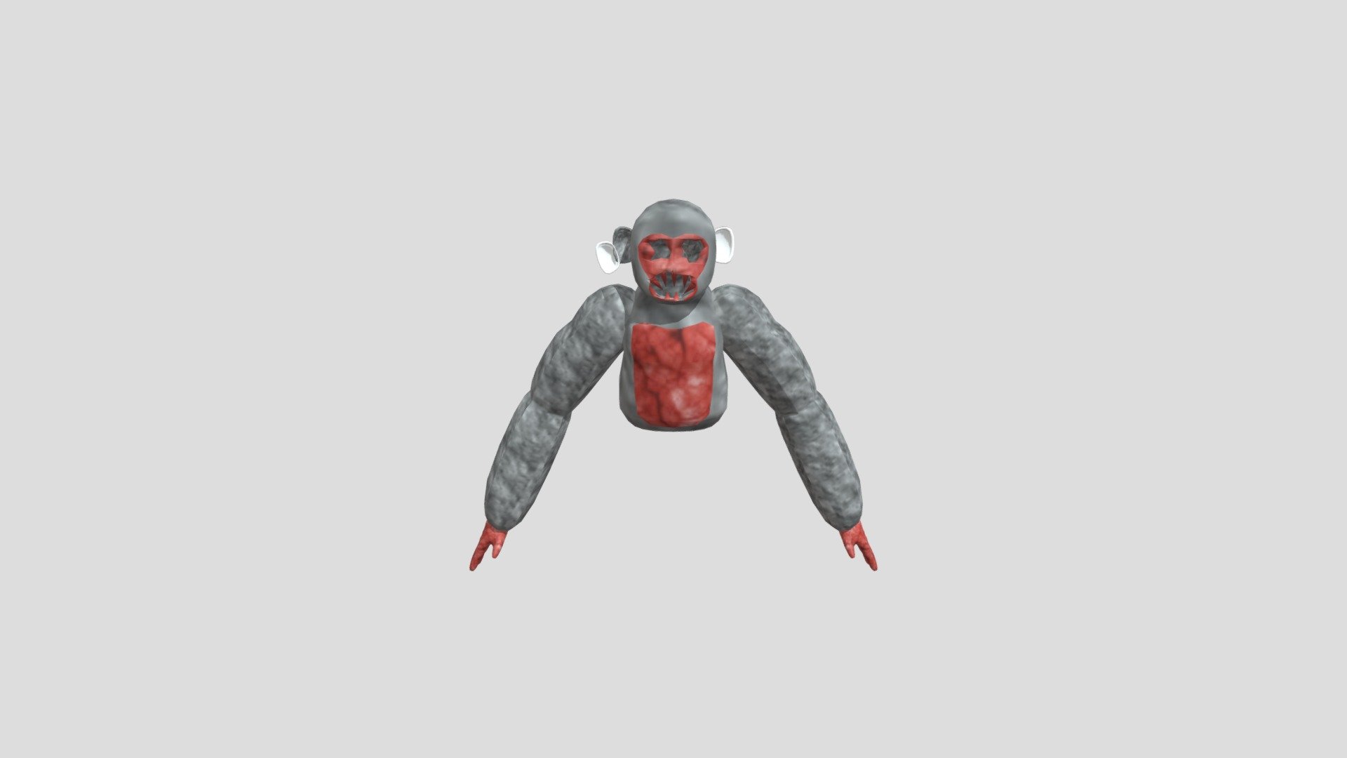 Scary Baboon All Monsters / GTAG Fangame Asset - Download Free 3D model ...