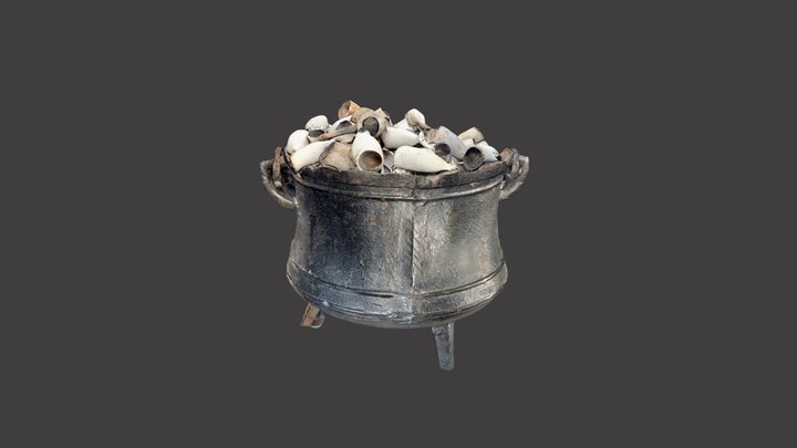 Heksen ketel 3D Model