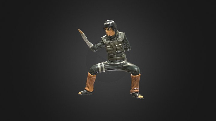 Rock Lee 3D Model