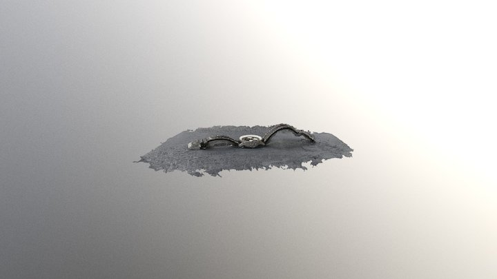 Essai Montre Simplified 3d Mesh 3D Model