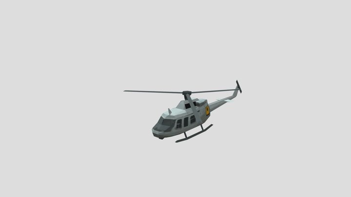 GTA 3 HELICOPTER 3D Model