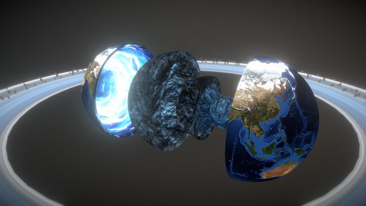 Concept Earth 3D Model