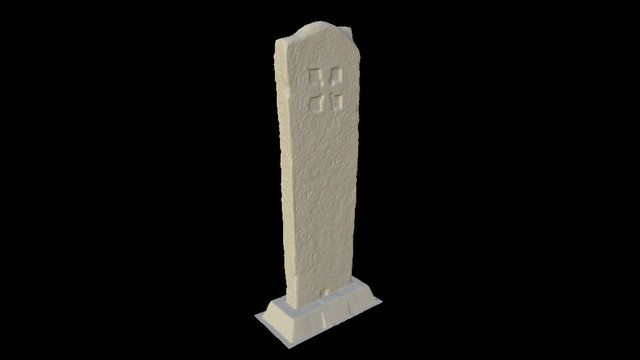 Rosmarkie Standing Stone 1 Zip 3D Model