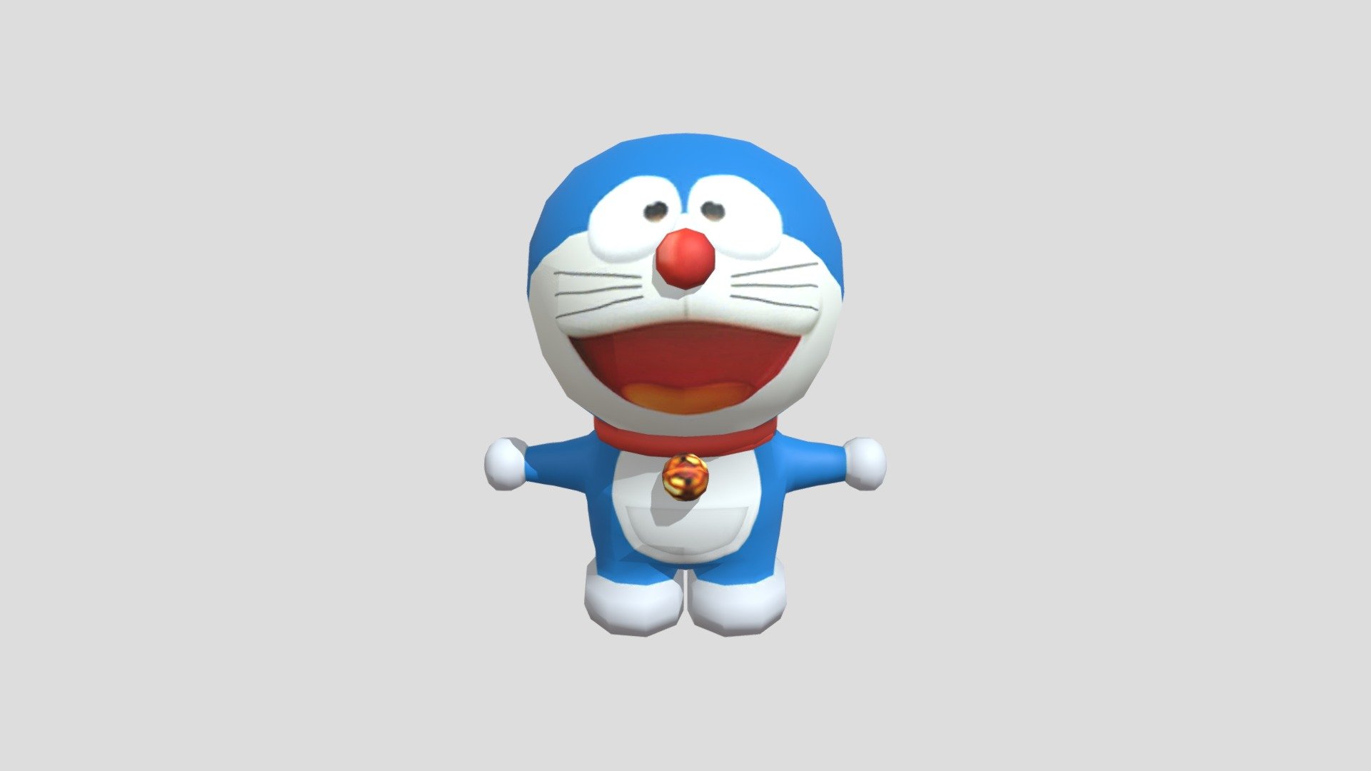 Doraemon - Download Free 3D model by doomguy007 [ea0f9d4] - Sketchfab