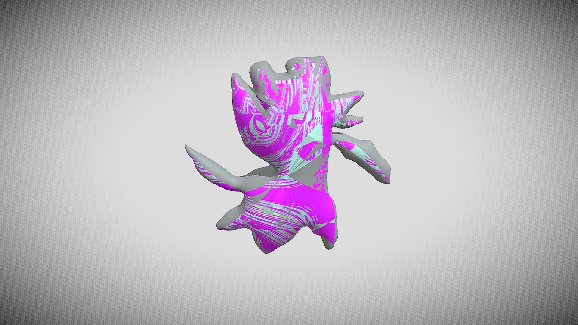 custom abstract doll