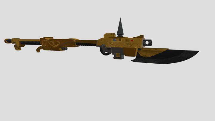 Guardian Spear 3D Model