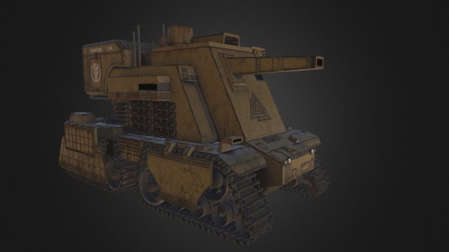 MonsterTank 3D Model