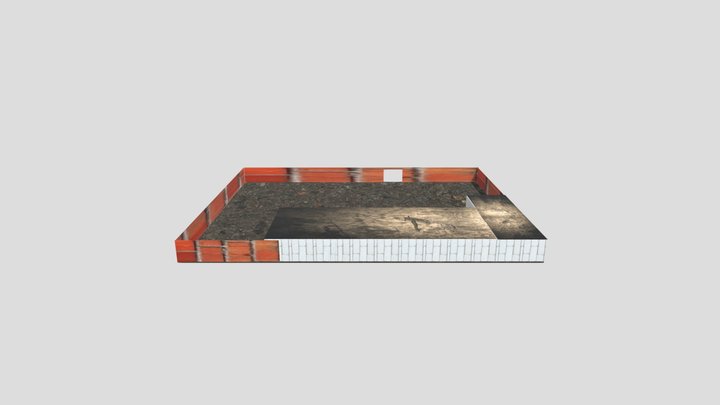 Horror House - Low Poly 3D Model