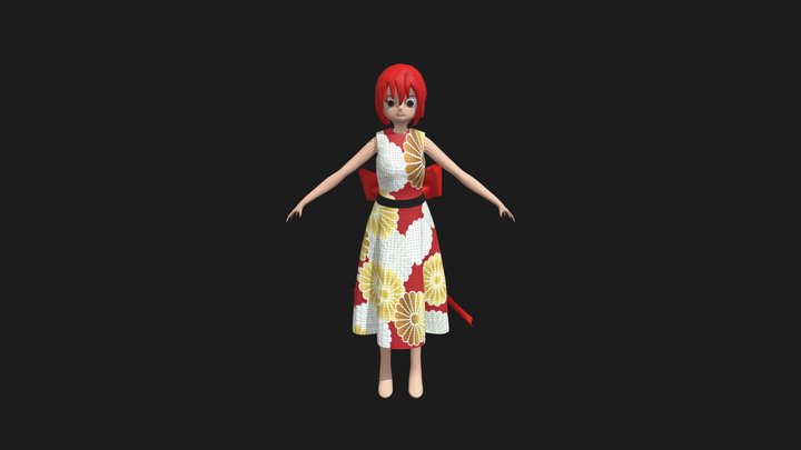 Anime 3D Model