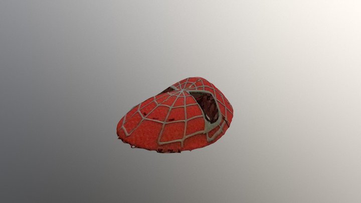 Spiderman mask 3D Model