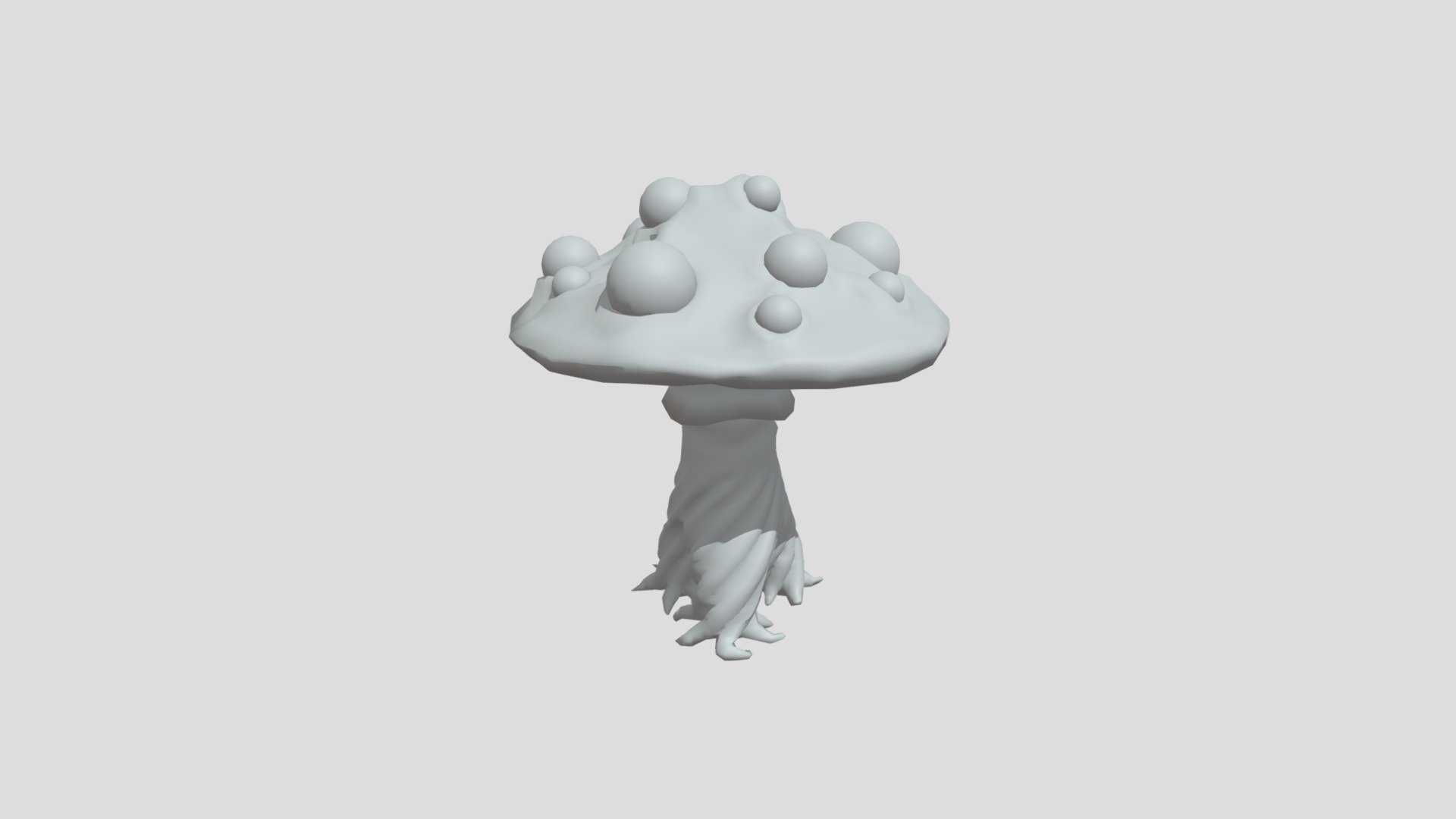 mushroom_retop - 3D model by Elizaveta (@kokokringl) [ea16676] - Sketchfab