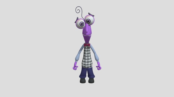 Inside Out 2 - Fear 3D Model
