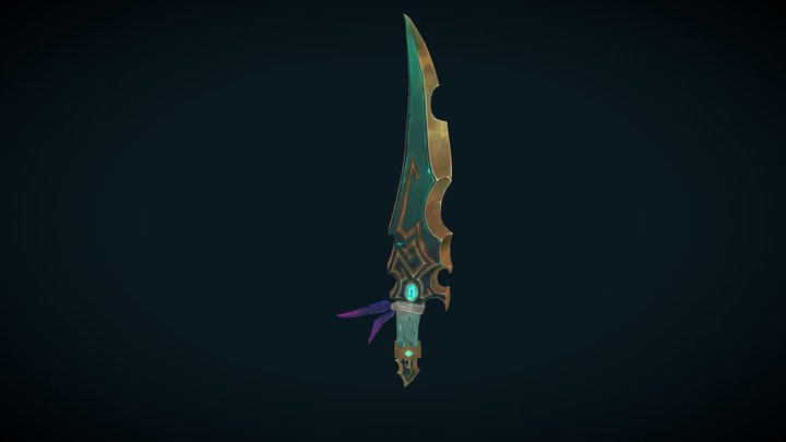 [STUDENT WORK] LEGENDARY WEAPON 3D Model