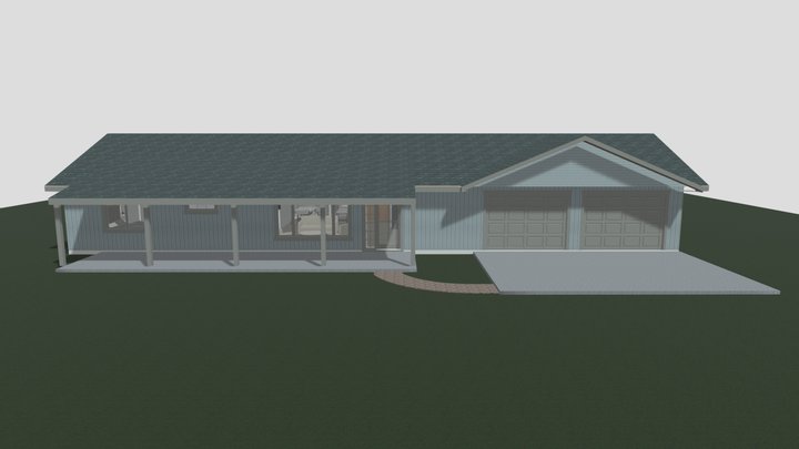 Schreder ADU Exterior 3D Model