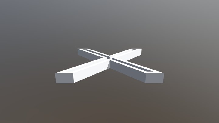 325 Ema Westerfeld Tic Tac Toe X FBX 3D Model