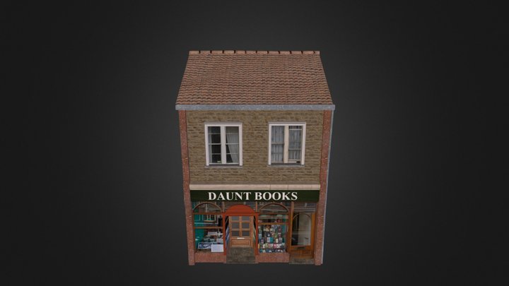 Bookstore 3D Model