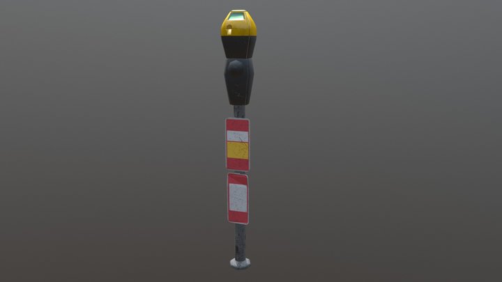 Parking meter 3D Model