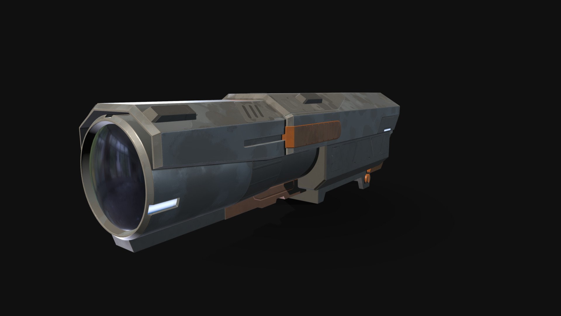 Gun Scope 3D model by AlexKurts [ea1a130] Sketchfab