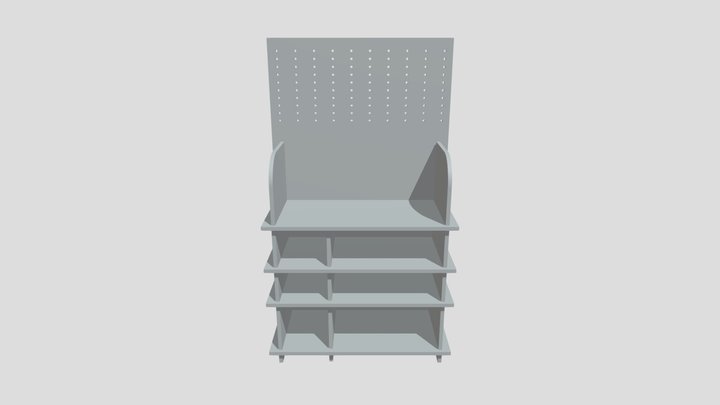 Shelves CNC 3D Model