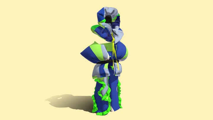 Outfit 1 Angelo Castro BRIFW 3D Model