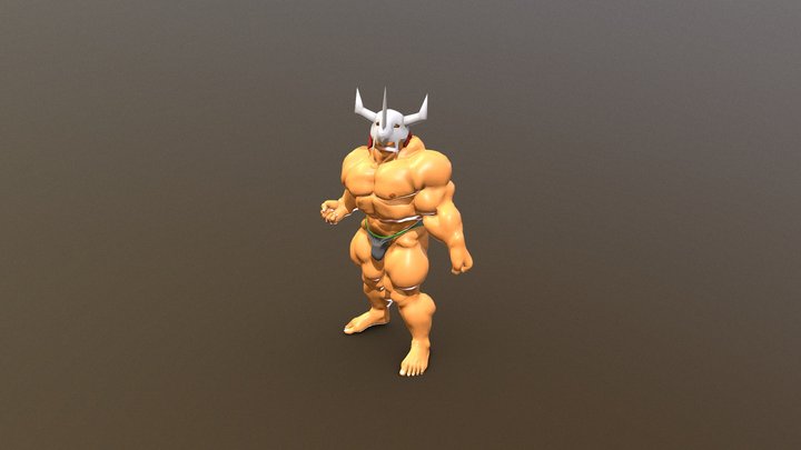 战斗暴龙兽 3D Model