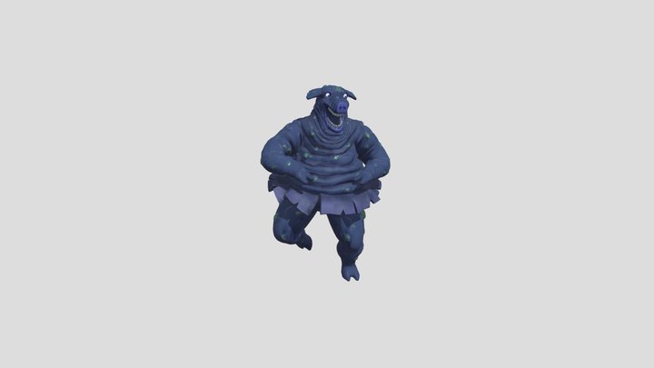 nanny full body concept garten of banban 9