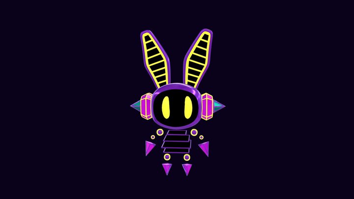 bunny bot 3D Model