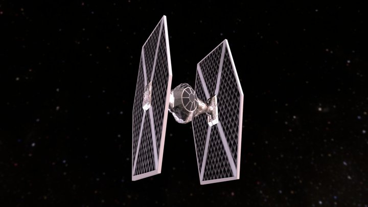 TIE FIGHTER 3D Model