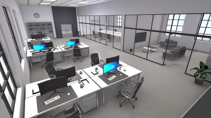 Office 3D Model