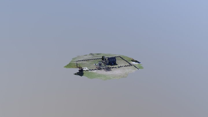 Pemberton House Simplified 3d Mesh 3D Model