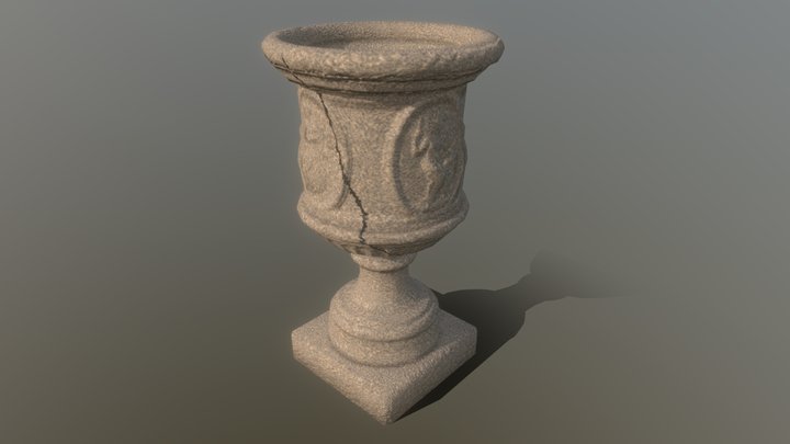 Flower pot 3D Model