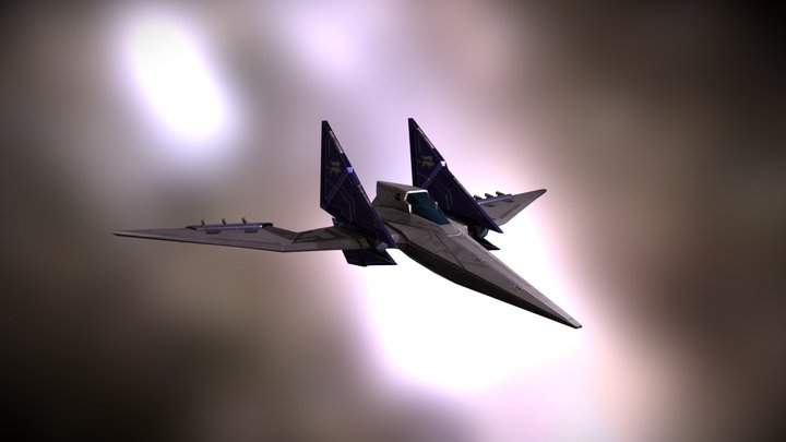 StarFox Arwing II 3D Model