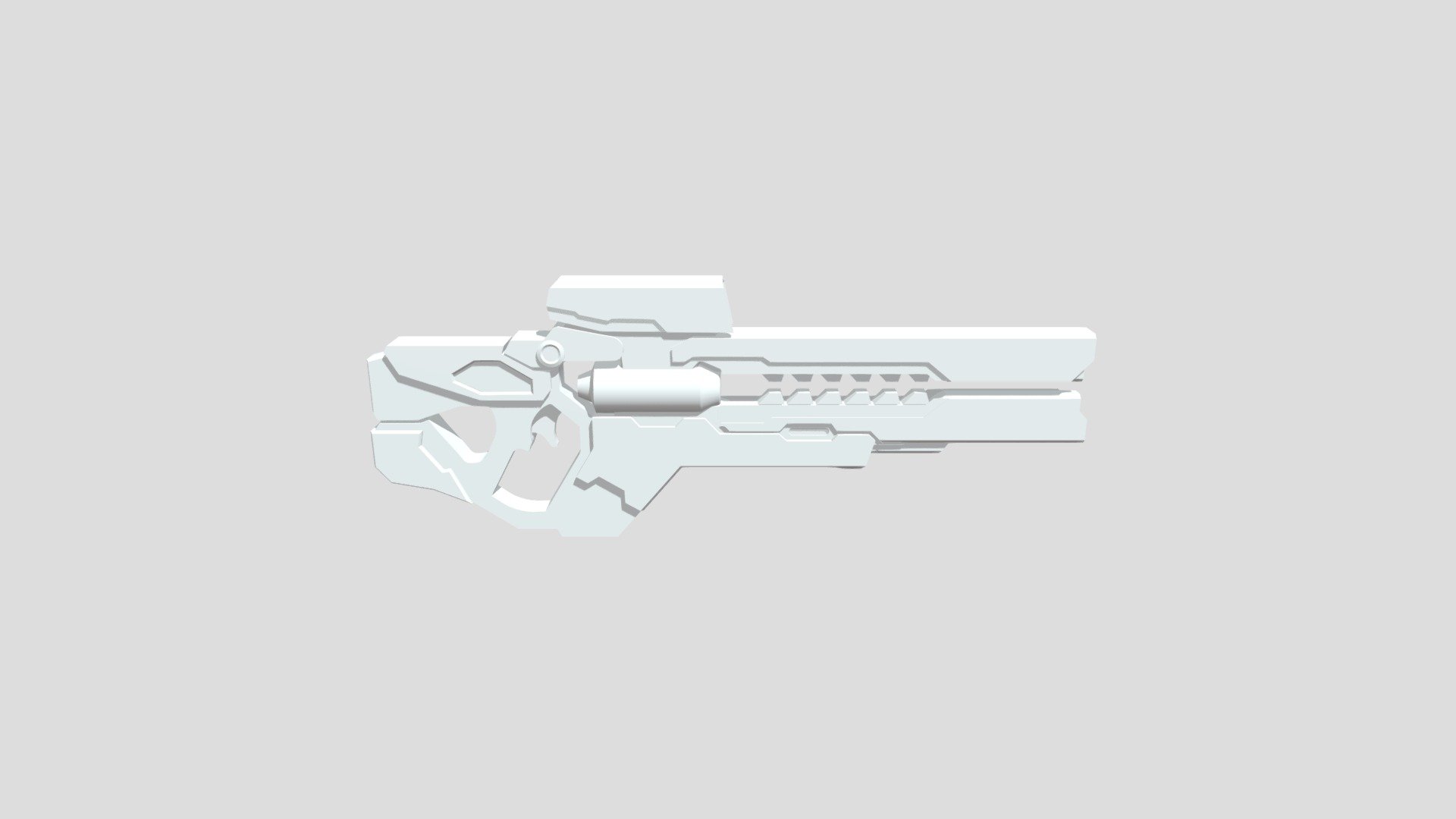 RAIL GUN - 3D model by Fleet_of_Rizzia [ea1e5df] - Sketchfab