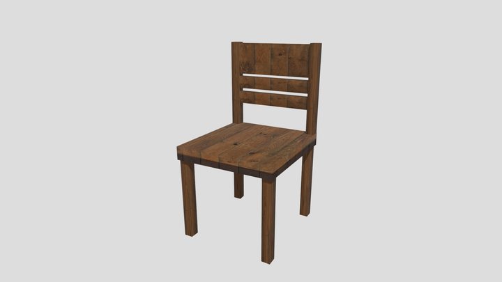 Wooden Chair – Modèle 3D gratuit STL