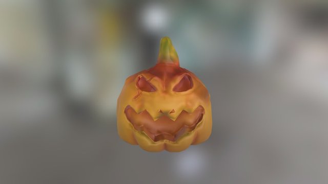Citrouille_head 3D Model