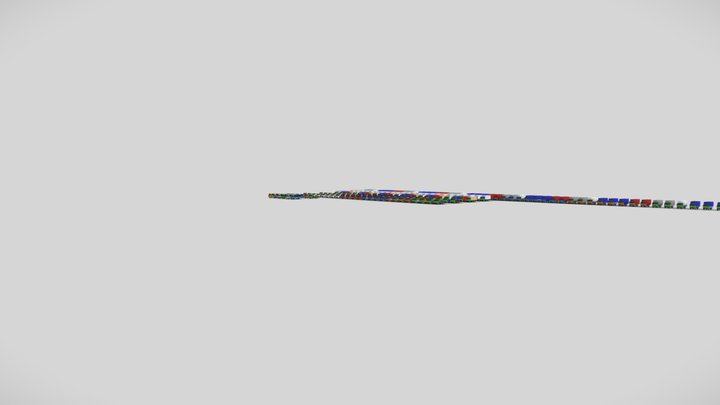 TATA LPT-613 and BAZ Etalon 3D Model